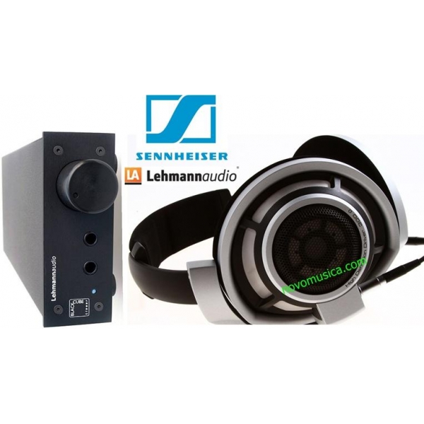 Auriculares Sennheiser HD800 + Lehmann Audio Black Cube Linear