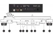 Audio Technica AT-LPW30BK - Tocadiscos manual con PHONO integrado