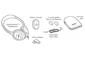 Bose Quietcomfort 3 auriculares con cancelacion de ruido activa, batería recarga