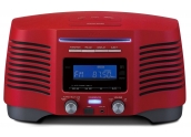Radio CD con entrada USB, radio FM, reloj digital y lectura MP3 (en CD y USB)