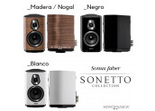 Sonus Faber Sonetto II | Altavoces color Blanco - Negro - Nogal - Wengue| Oferta Comprar