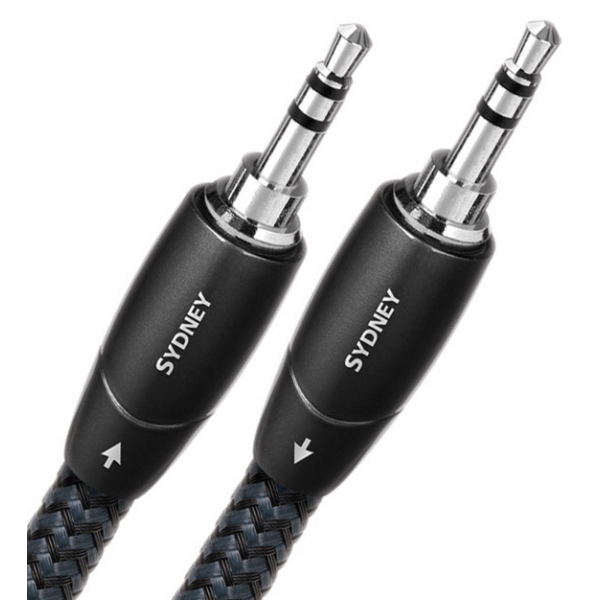 AudioQuest 1m Golden Gate 3.5mm 3,5mm, 2 x RCA, Cobre, 1 m, Negro 2xRCA cable de audio 3,5mm Negro Cables de audio