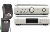 Equipo de sonido Denon DCD-520 + PMA-520 + Bose 201 SV