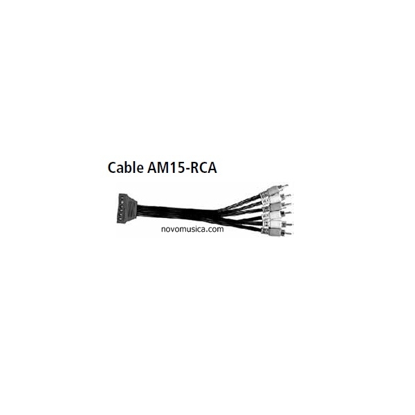 Bose Cable AM15-RCA  adaptador para acoplar o alargar los altavoces al módulo de