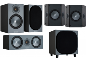 Monitor Audio Bronze 100 FX W10 | Altavoces Home Cinema 5.1 - Color Negro, Blanco, Nogal, Urban Grey - Oferta comprar